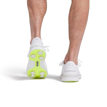 Men's Royale Golf Shoes - 7 - Puma White/Slate Sky/Ash Gray