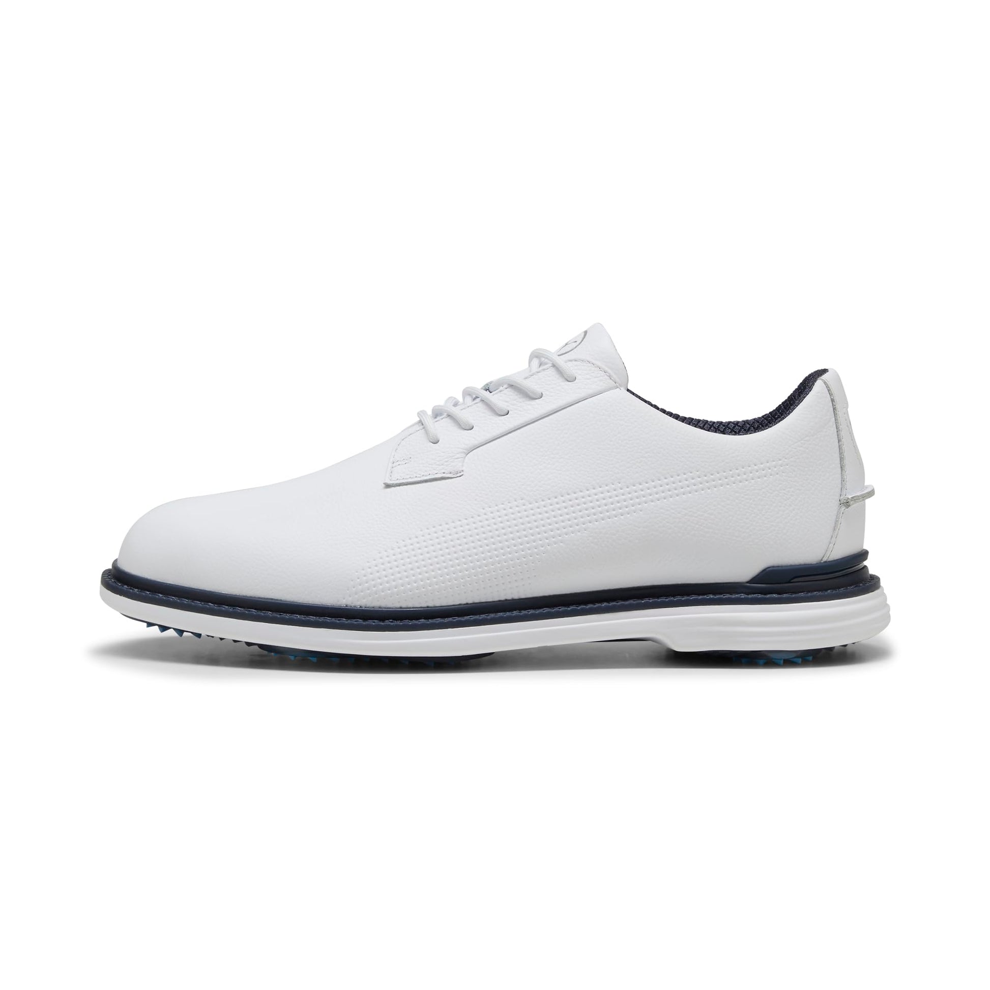 Men's Royale Golf Shoes - 7 - Puma White/Slate Sky/Ash Gray