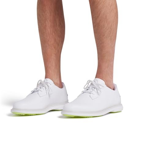 Men's Royale Golf Shoes - 7 - Puma White/Slate Sky/Ash Gray