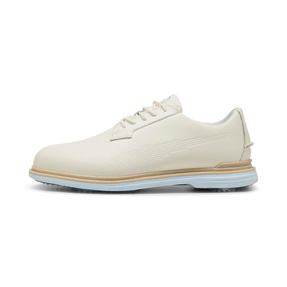 Men's Royale Golf Shoes - 7 - Puma White/Slate Sky/Ash Gray