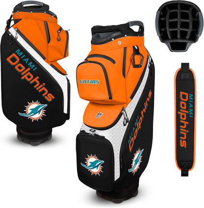 Miami Dolphins Clubhouse Cooler Cart Bag |Team Effort - Team Effort