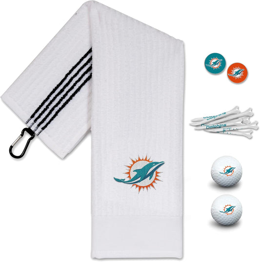 Miami Dolphins Golf Gift Set |Team Effort - Team Effort