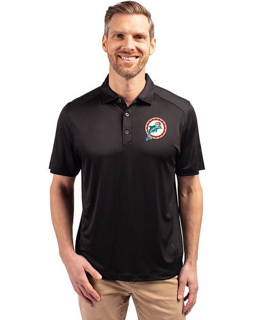 Miami Dolphins Men's Golf Polo | Cutter & Buck - Cutter & Buck