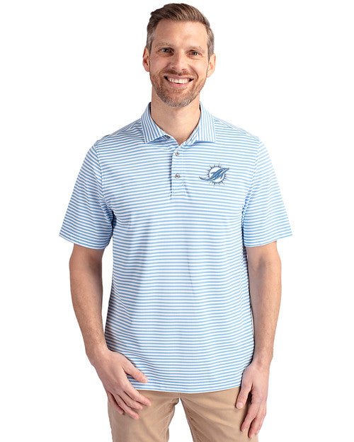 Miami Dolphins Men's Golf Polo | Cutter & Buck - Cutter & Buck