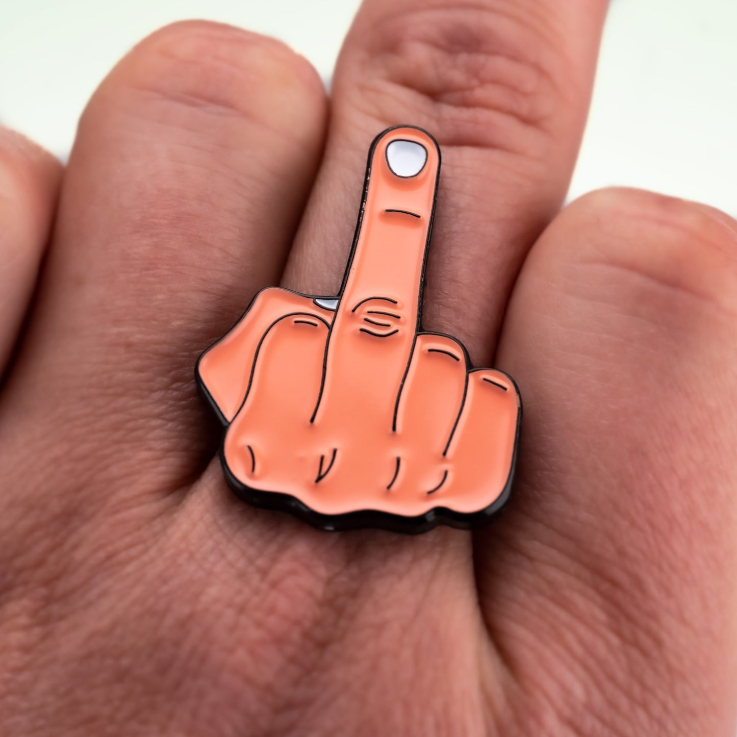 Middle Finger Ball Marker - Pins and Aces
