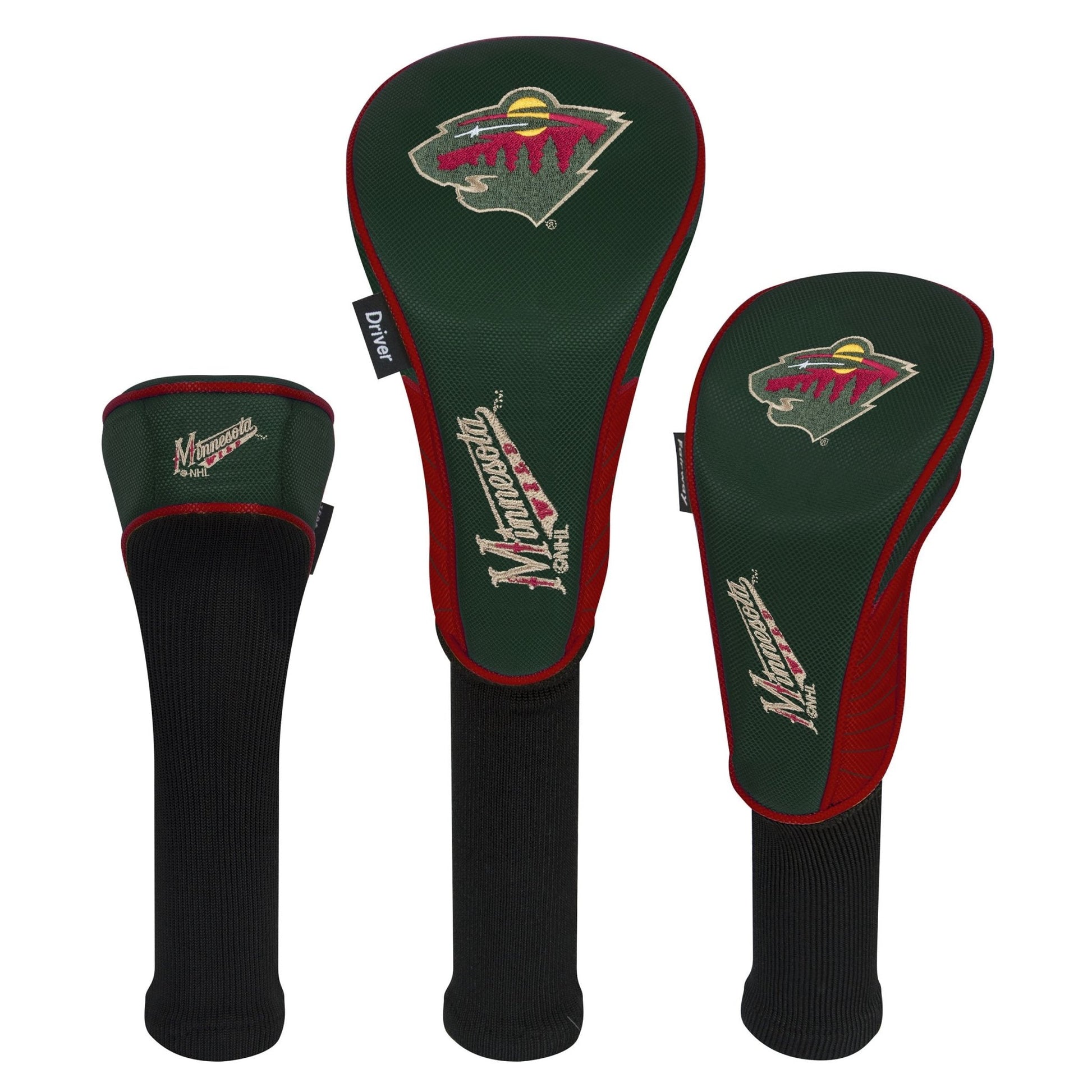 Minnesota Wild Set of Three Headcovers |Team Effort - Team Effort