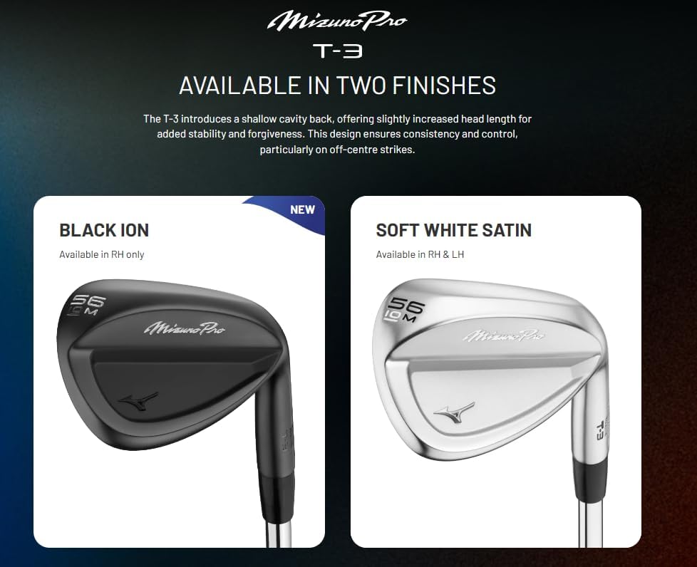 Mizuno Pro T3 Black Ion Wedge - Mizuno