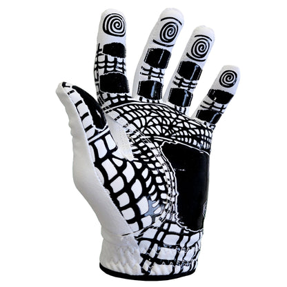 MONKEY GRIP Golf Glove Premium Synthetic Nonslip Spider Grip - MAN - Large - 