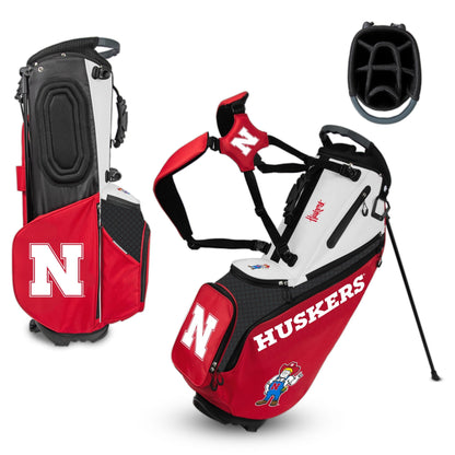 Nebraska Back Nine Stand Bag NCAA |Team Effort - Team Effort