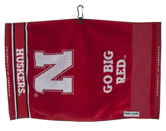 Nebraska Jacquard Towel |Team Effort - Team Effort