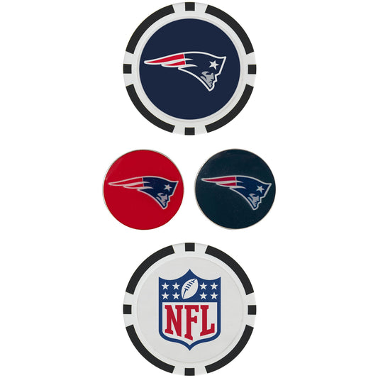 New England Patriots Ball Marker Set |Team Effort - Team Effort