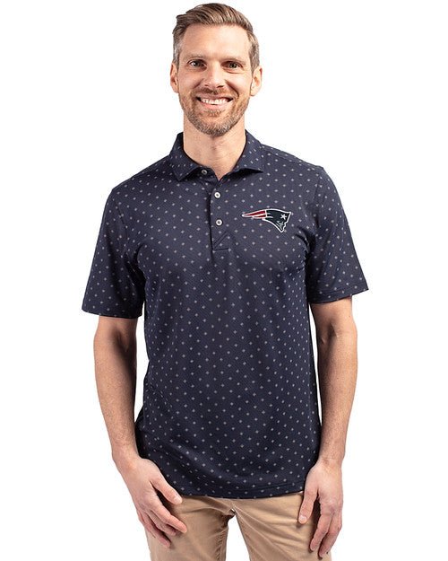 New England Patriots Men's Golf Polo | Cutter & Buck - Cutter & Buck