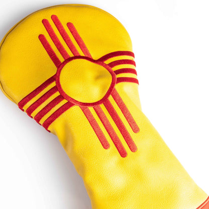 New Mexico State Flag - Driver Cover - Pins and Aces