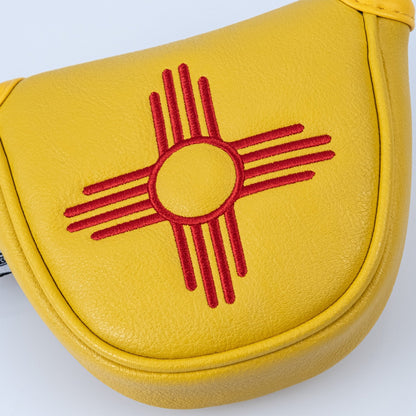 New Mexico State Flag - Mallet Putter Cover - Pins and Aces