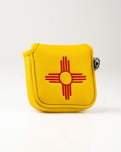 New Mexico State Flag - Mallet Putter Cover - Pins and Aces