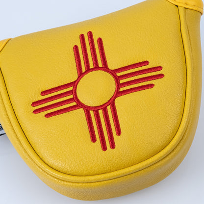 New Mexico State Flag - Mallet Putter Cover - Pins and Aces