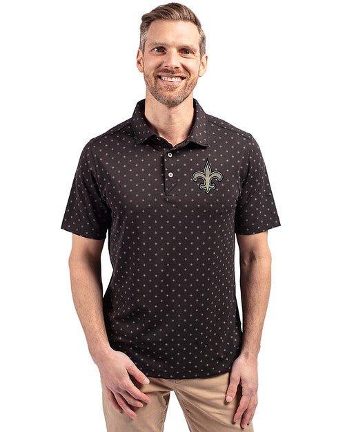 New Orleans Saints Men's Golf Polo | Cutter & Buck - Cutter & Buck
