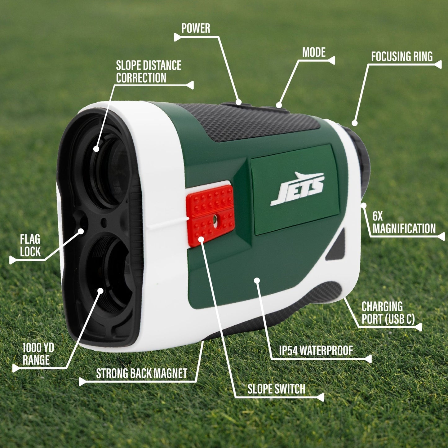 New York Jets Rangefinder | Team Golf - Team Golf USA
