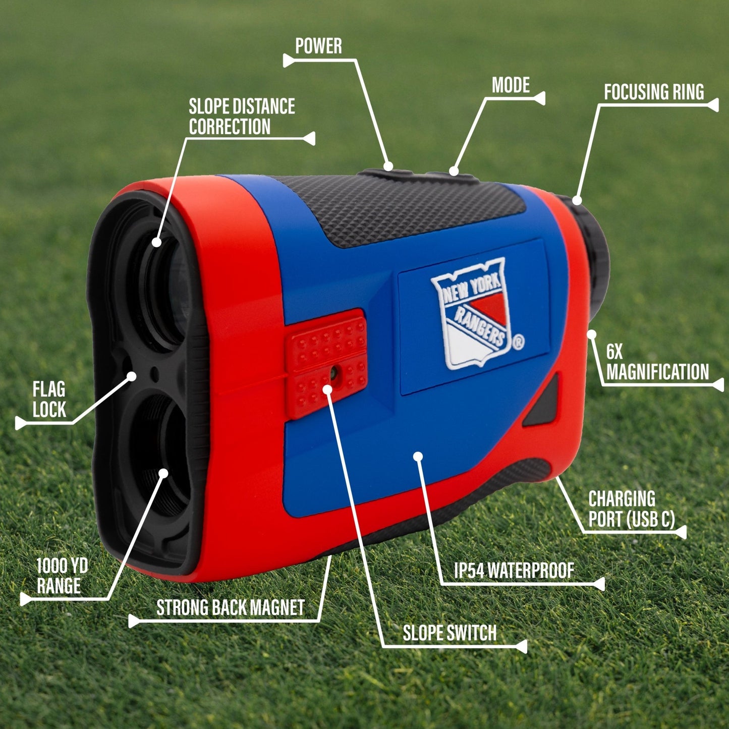 New York Rangers Rangefinder | Team Golf - Team Golf USA