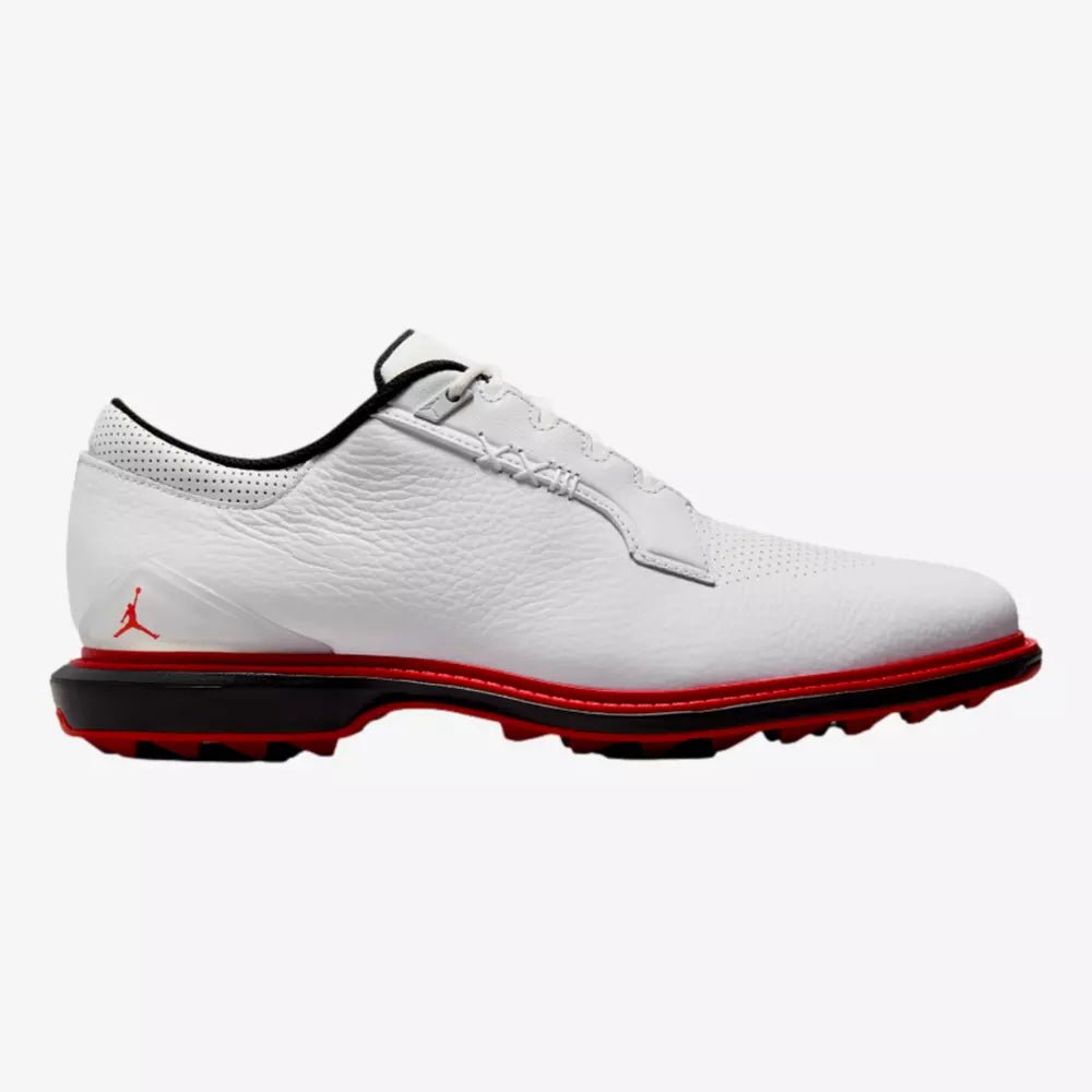 Nike Jordan ADG5 Golf Shoe - White/Red - 