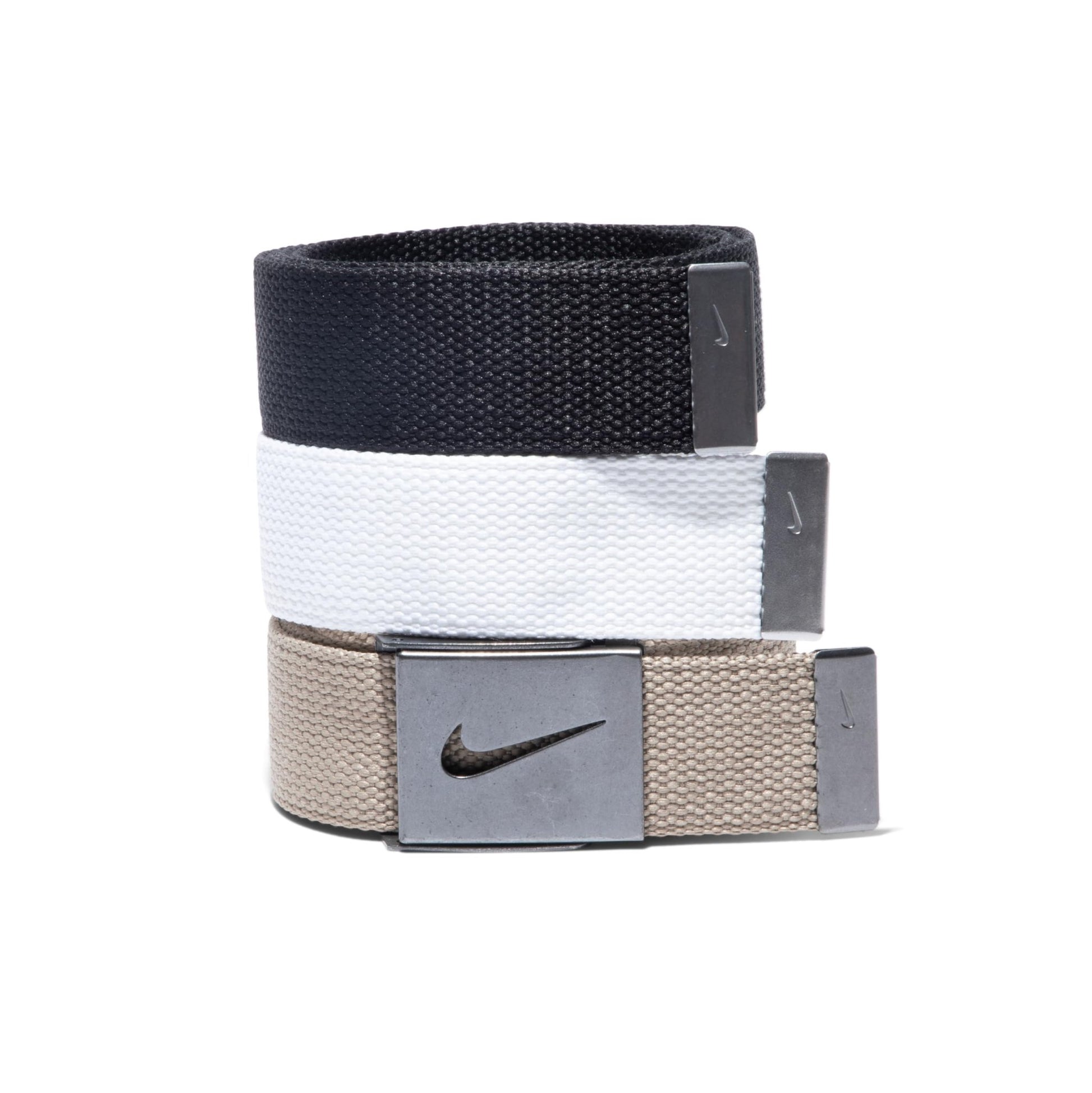 Nike Men's 3 Pack Golf Web Belt - Nike