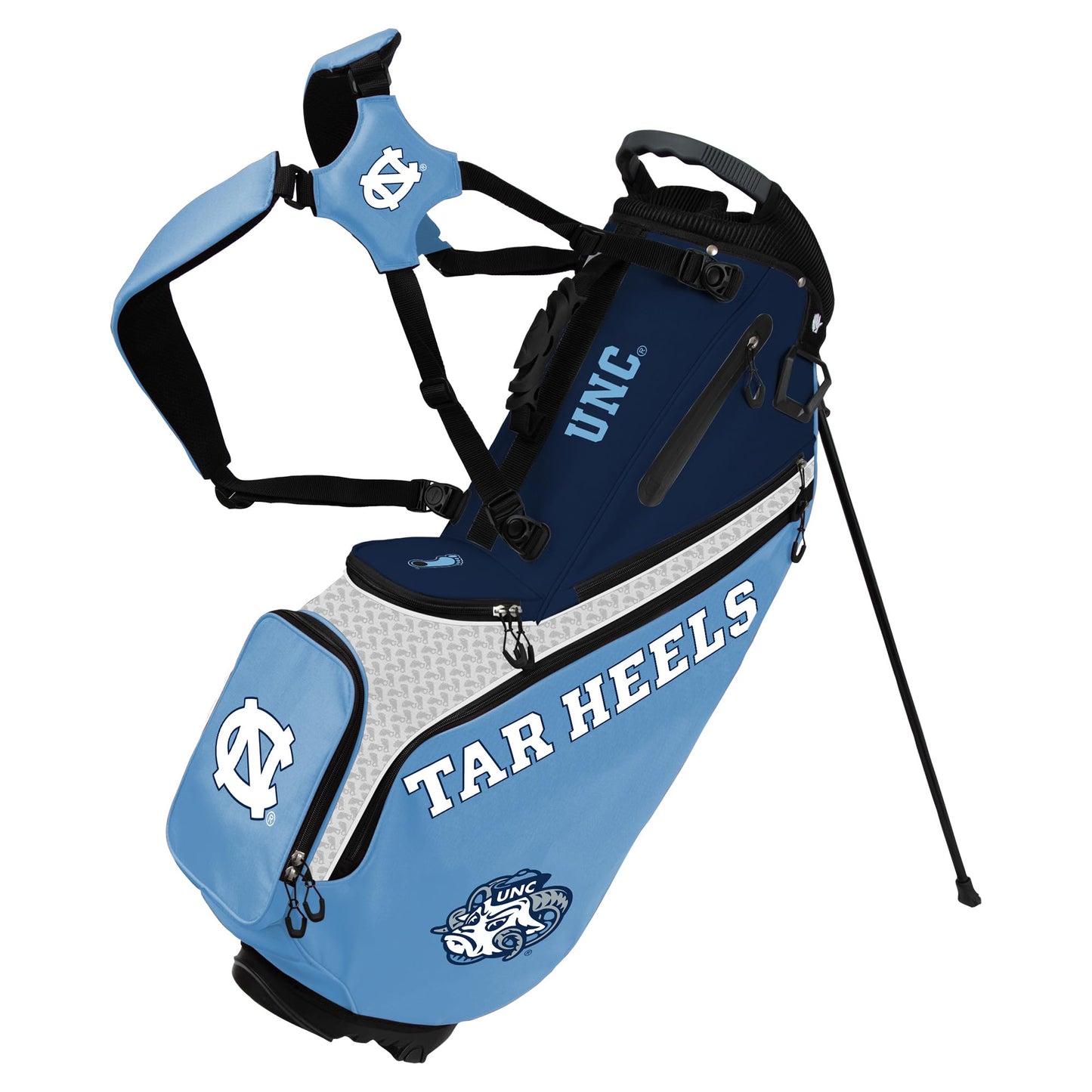 North Carolina Back Nine Stand Bag NCAA |Team Effort - Team Effort