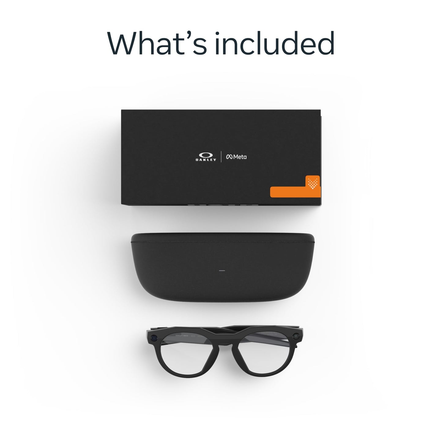 Oakley | Meta HSTN - with Meta AI, Audio, Photo, Video Compatibility - Warm Grey, Prizm™ Ruby - Oakley