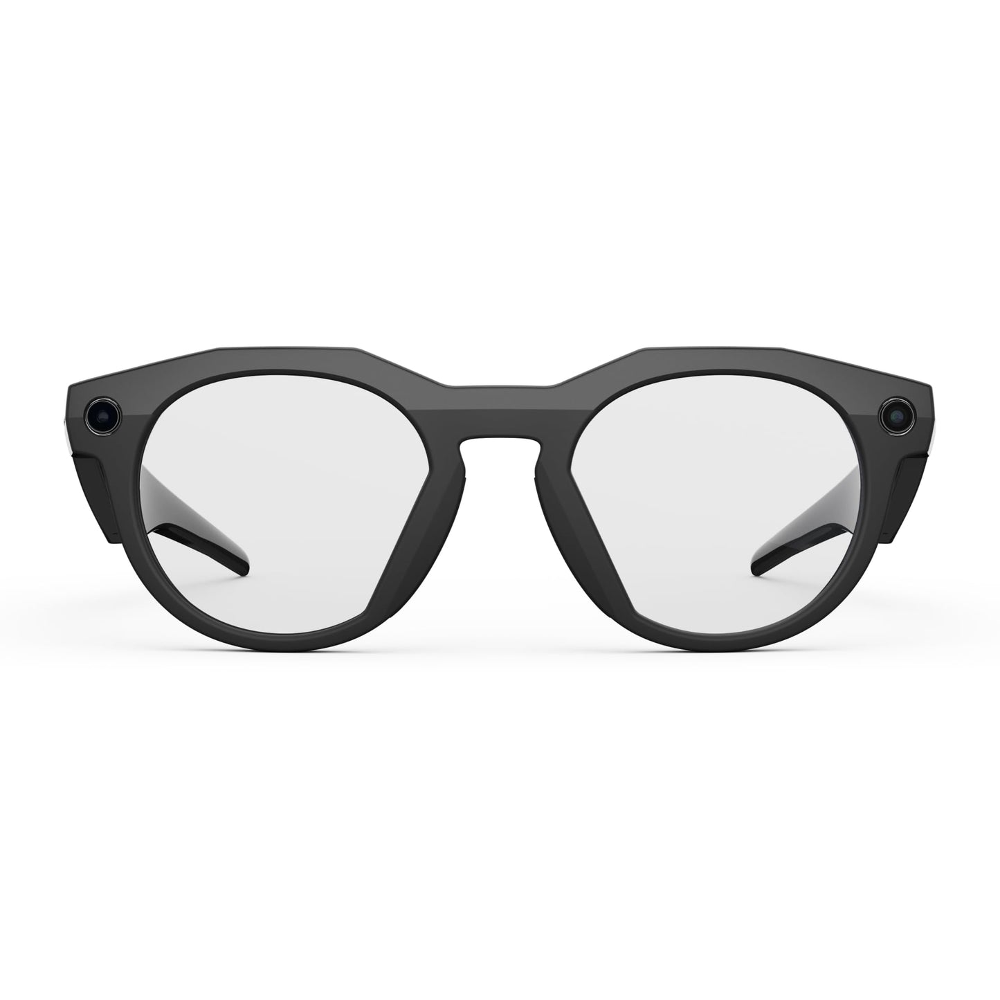 Oakley | Meta HSTN - with Meta AI, Audio, Photo, Video Compatibility - Warm Grey, Prizm™ Ruby - Oakley