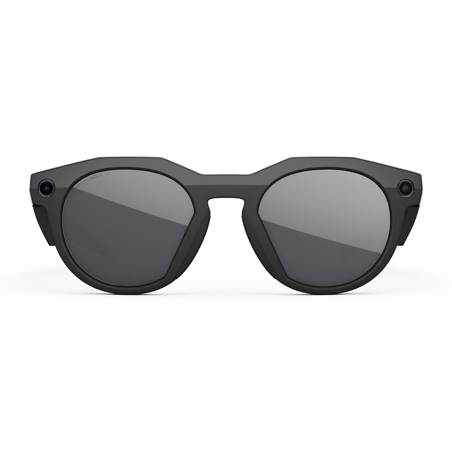 Oakley | Meta HSTN - with Meta AI, Audio, Photo, Video Compatibility - Warm Grey, Prizm™ Ruby - Oakley