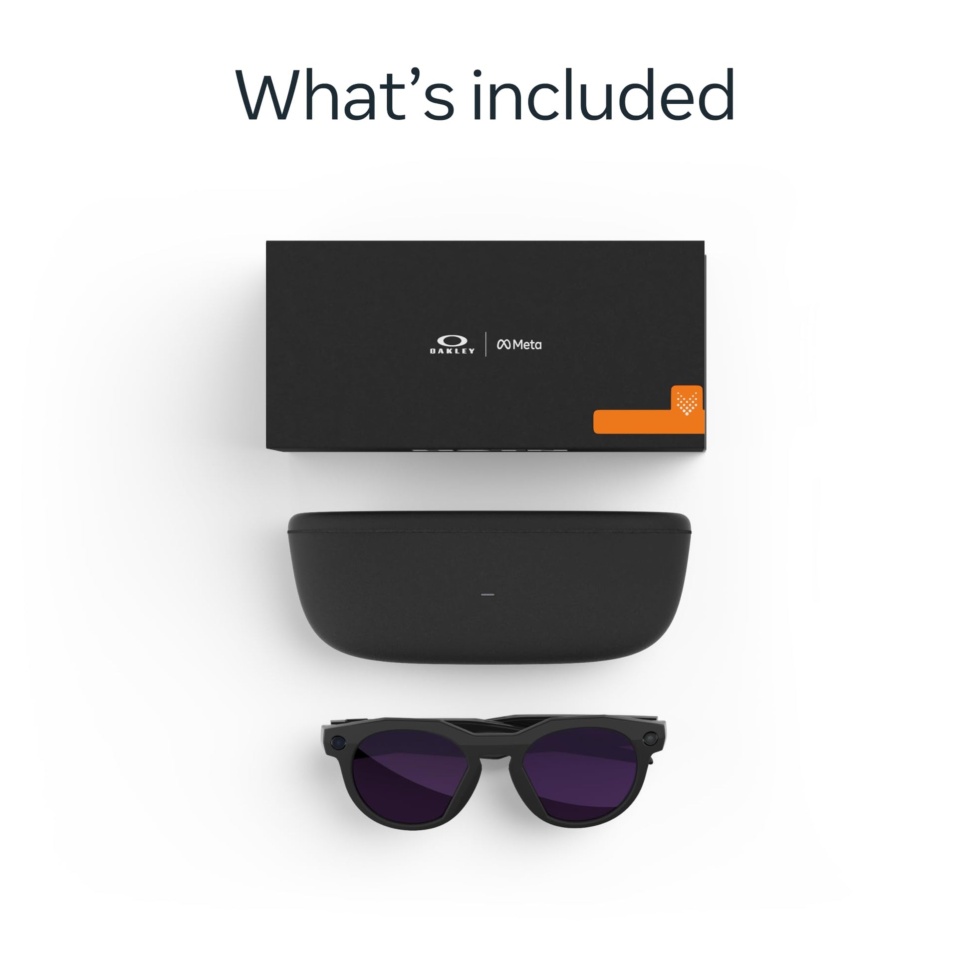 Oakley | Meta HSTN - with Meta AI, Audio, Photo, Video Compatibility - Warm Grey, Prizm™ Ruby - Oakley