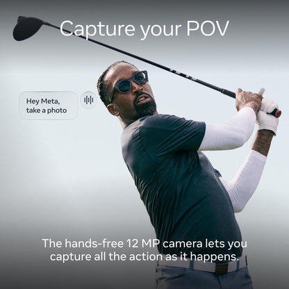 Oakley | Meta HSTN - with Meta AI, Audio, Photo, Video Compatibility - Warm Grey, Prizm™ Ruby - Oakley