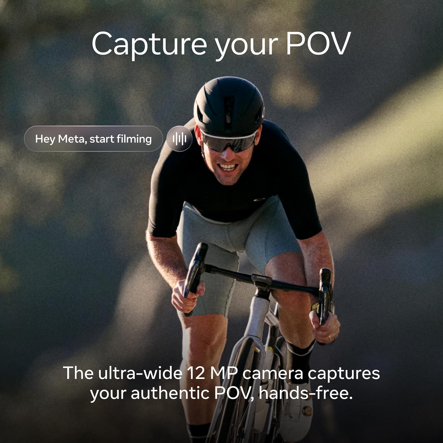 Oakley | Meta Vanguard with Meta AI, Audio, Photo, Video Compatibility - Black, Prizm™ 24K - Oakley