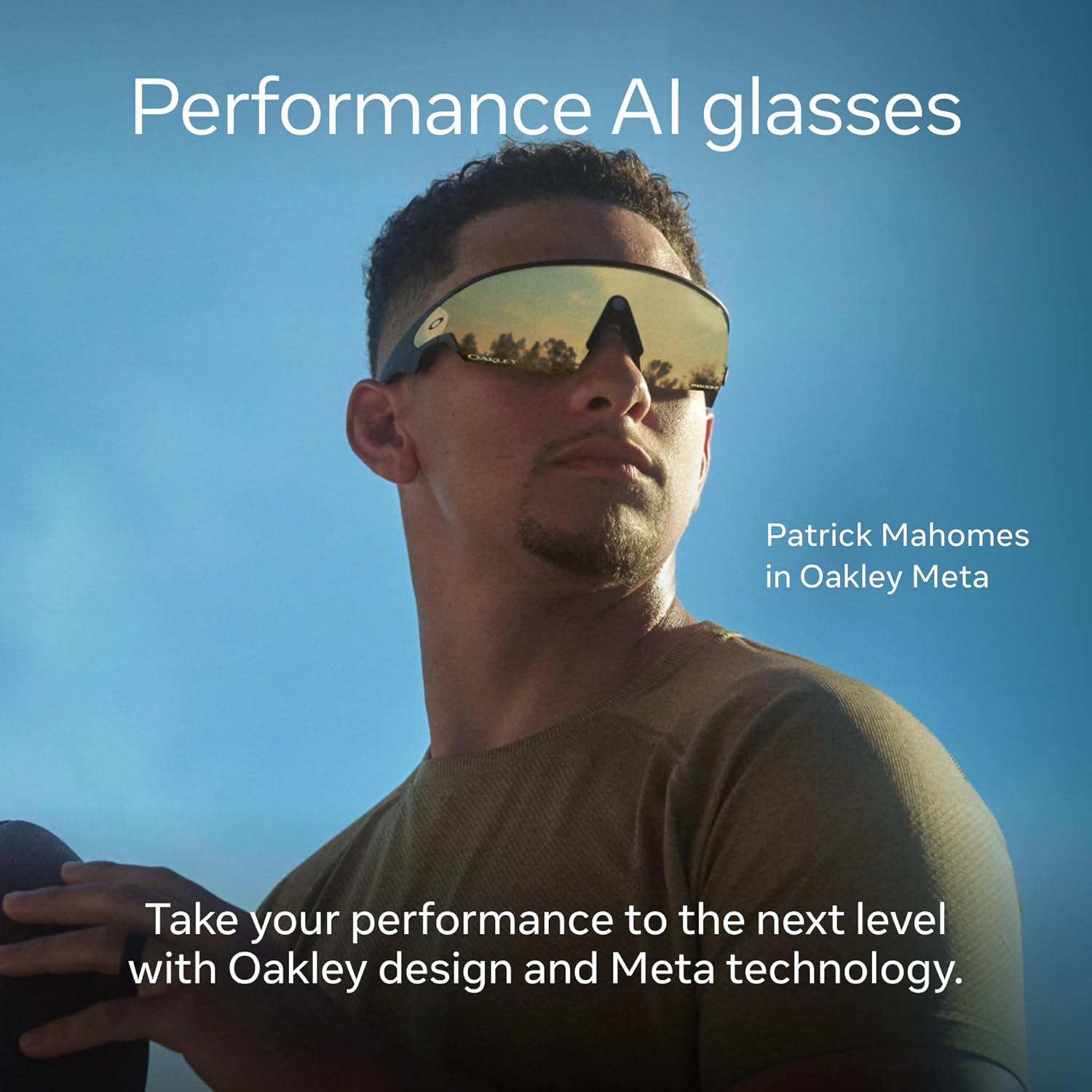Oakley | Meta Vanguard with Meta AI, Audio, Photo, Video Compatibility - Black, Prizm™ 24K - Oakley