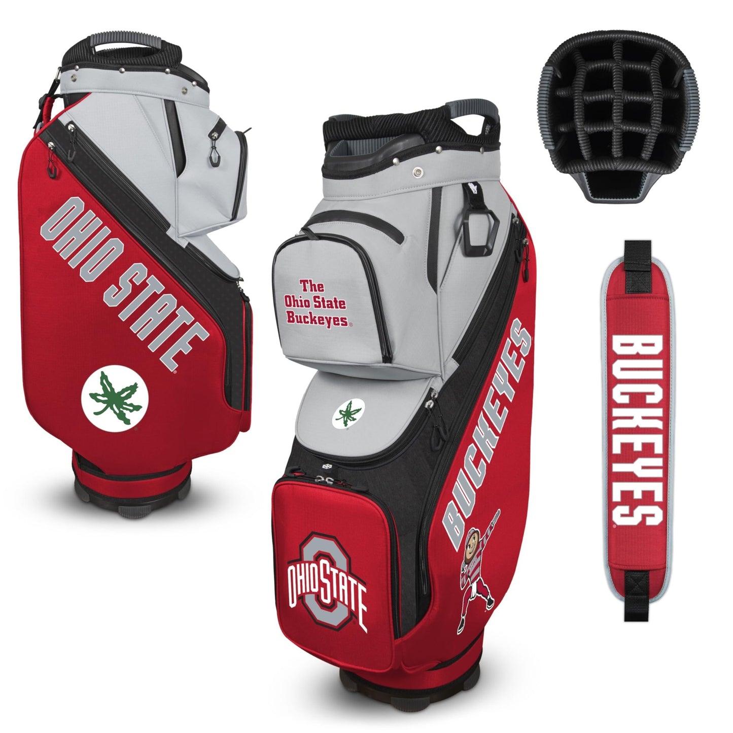 Ohio State Clubhouse Cooler Cart Bag NCAA |Team Effort - Team Effort