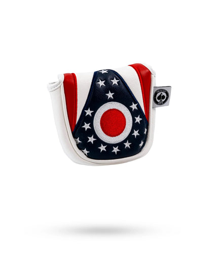 Ohio State Flag - Mallet Putter Cover - Pins and Aces