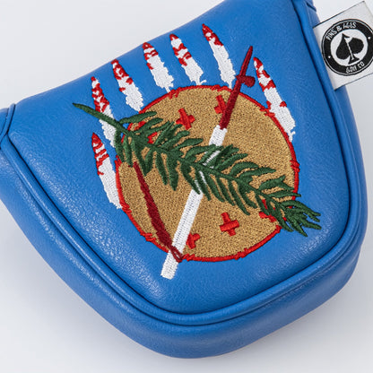 Oklahoma State Flag - Mallet Putter Cover - Pins and Aces