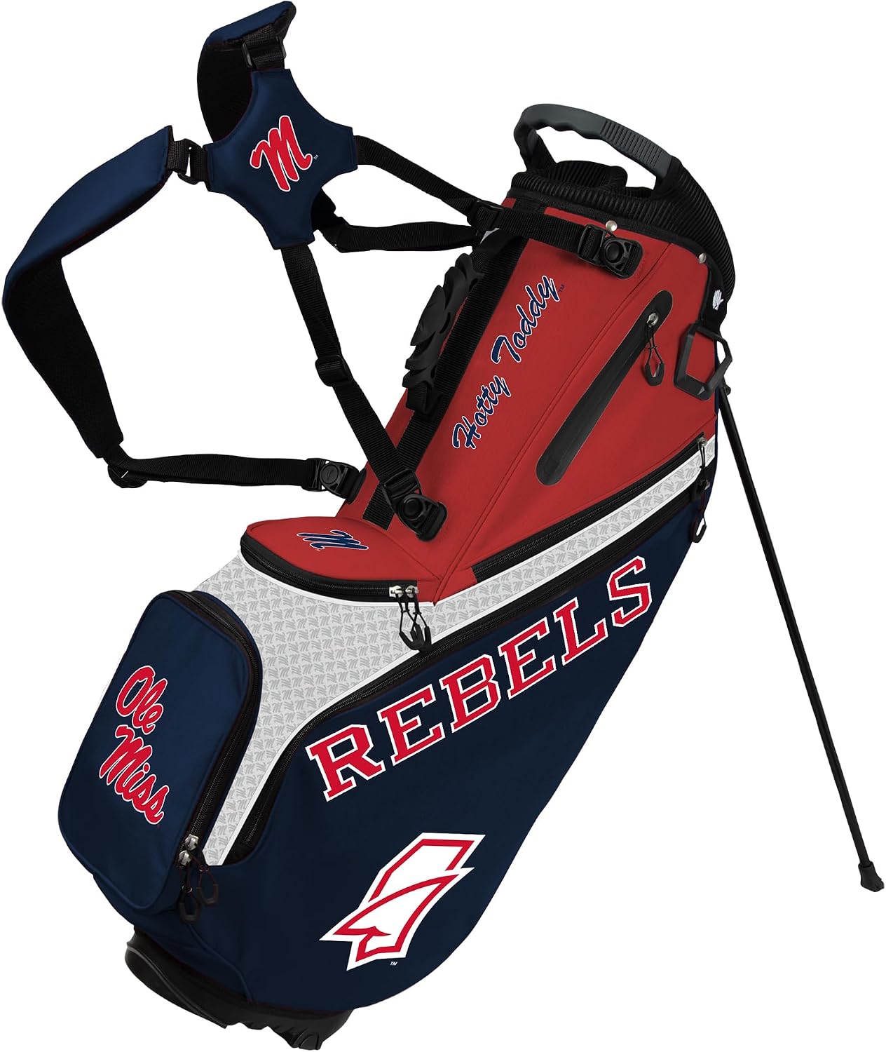 Ole Miss Back Nine Stand Bag NCAA |Team Effort - Team Effort