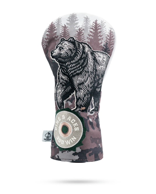 Open Season Bear - Driver Cover - Pins and Aces