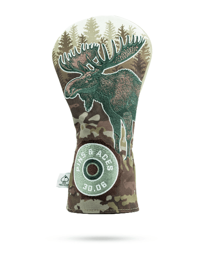 Open Season Moose - Driver Cover - Pins and Aces