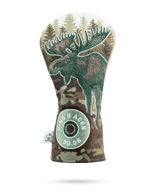 Open Season Moose - Driver Cover - Pins and Aces