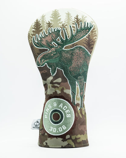Open Season Moose - Driver Cover - Pins and Aces