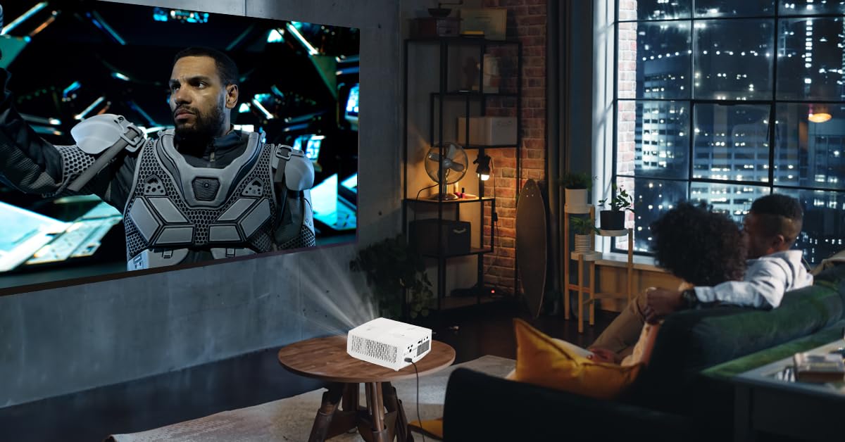 Optoma GT2100HDR Short Throw Full HD Home Laser Projector - Optoma