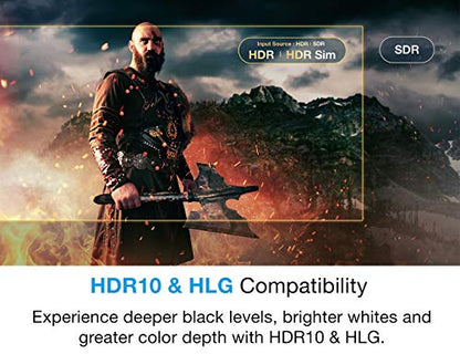 Optoma UHZ35 Projector - 4K UHD Laser Projector for Home Theater and Gaming - UHD35STx (Latest, Lamp, Short Throw) - 