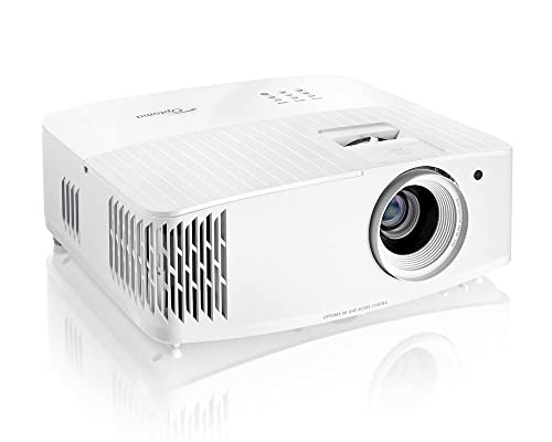 Optoma UHZ35 Projector - 4K UHD Laser Projector for Home Theater and Gaming - UHD38x (Latest, Lamp, Standard Throw) - 