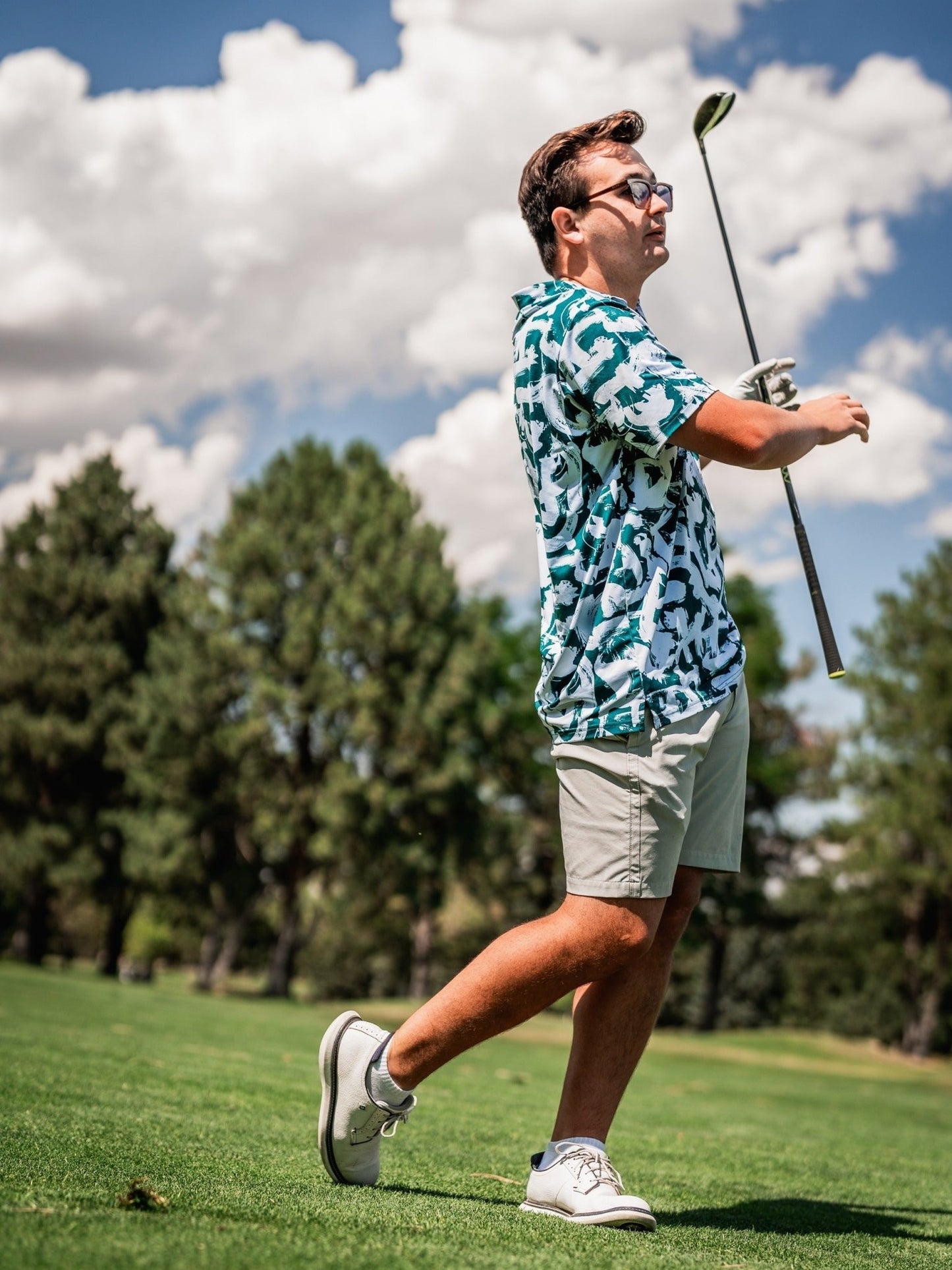 Paint Strokes Green - Pins and Aces