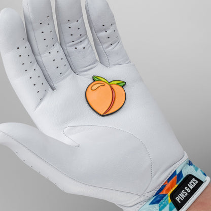 Peach Ball Marker - Pins and Aces