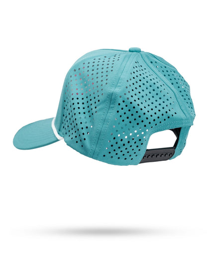 Perforated Rope Hat - Baby Blue - Pins and Aces