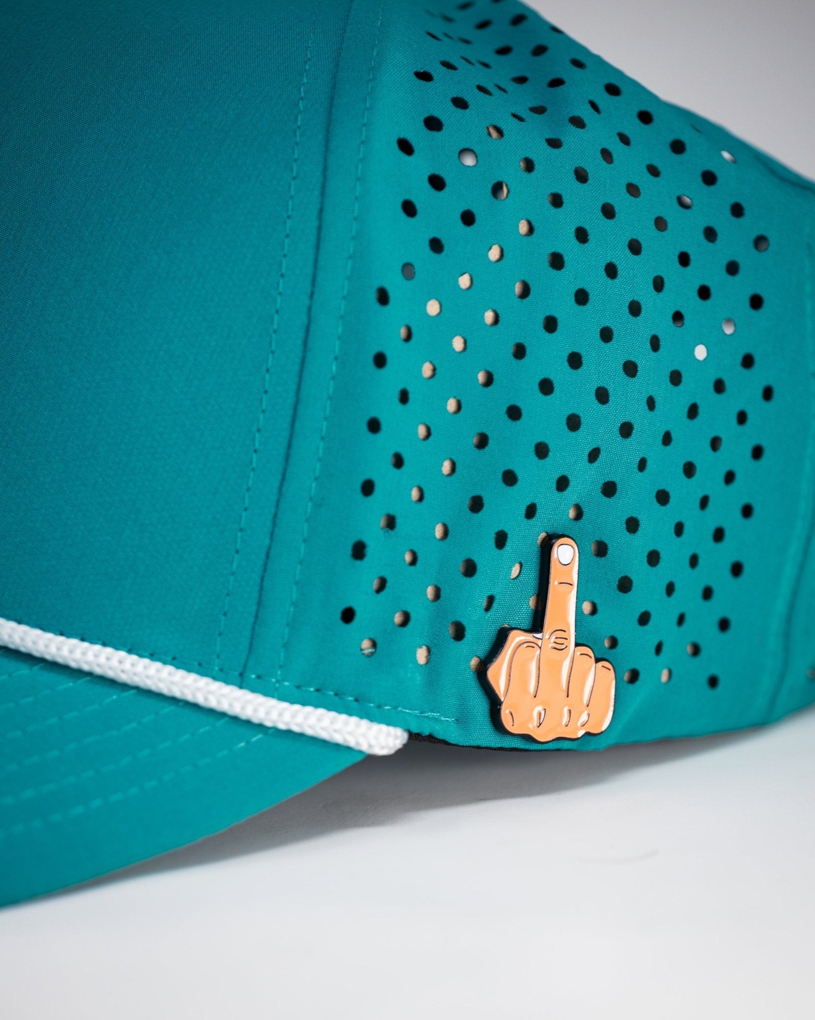 Perforated Rope Hat - Baby Blue - Pins and Aces