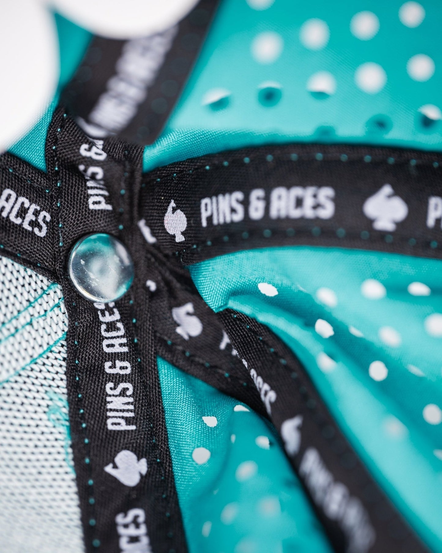 Perforated Rope Hat - Baby Blue - Pins and Aces