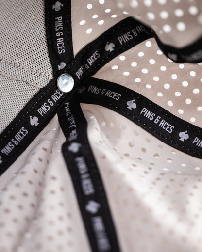 Perforated Rope Hat - Bone - Pins and Aces
